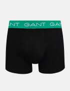 Gant прилепнали боксерки мъжки от памук с еластан 3 броя черни 902613003