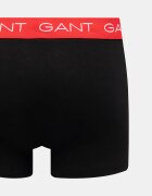 Gant прилепнали боксерки мъжки от памук с еластан 3 броя черни 902613003