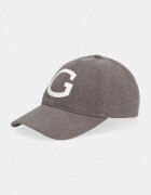 Gant шапка с козирка мъжка от памук сива 9901312