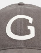 Gant шапка с козирка мъжка от памук сива 9901312