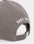 Gant шапка с козирка мъжка от памук сива 9901312