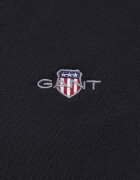 Gant суичър с цип мъжки с памук черен 2008006