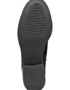 Geox боти дамски от кожа D CAMEXIA черни D565EE0AA21C9999