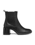 Geox боти дамски от кожа D WALK PLEASURE 55T черни D680VB000LMC9999