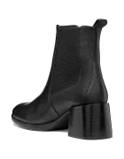 Geox боти дамски от кожа D WALK PLEASURE 55T черни D680VB000LMC9999