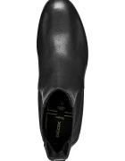 Geox боти дамски от кожа D WALK PLEASURE 55T черни D680VB000LMC9999