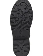 Geox боти с връзки за деца CASEY черни J9420G.03WEW