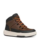 Geox BUNSHEE обувки за деца от кожа кафяви J56FMA.0ME32