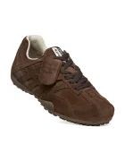 Geox D SNAKE маратонки дамски от велур кафяви D680UA022BCC6006