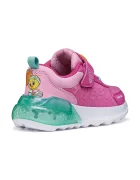 Geox Детски маратонки ACTIVART ILLUMINUS x Looney Tunes в розово J65LZA.011CE