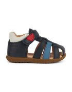 Geox Детски сандали от кожа SANDAL MACCHIA