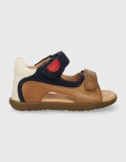 Geox Детски сандали от кожа SANDAL MACCHIA