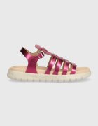 Geox Детски сандали от кожа SANDAL SOLEIMA