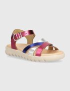 Geox Детски сандали от кожа SANDAL SOLEIMA