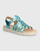 Geox Детски сандали от кожа SANDAL SOLEIMA
