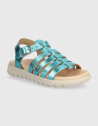 Geox Детски сандали от кожа SANDAL SOLEIMA