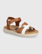 Geox Кожени сандали SANDAL SOLEIMA