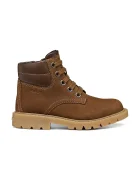 Geox кубинки за деца от велур SHAYLAX кафяви J16FAB.032BC