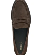 Geox лоуфъри дамски от велур D NOEMEN кафяви D680XA00022C6005