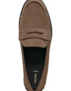 Geox лоуфъри дамски от велур D NOEMEN кафяви D680XA00022C6029