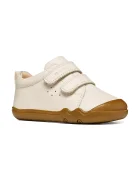Geox маратонки за деца от кожа STEPPIEUP Barefoot бежови B4663A.000CL
