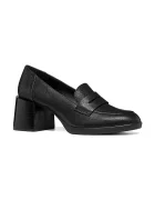 Geox обувки с дебел ток от кожа D WALK PLEASURE 55T черни D680VA000LMC9999