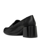 Geox обувки с дебел ток от кожа D WALK PLEASURE 55T черни D680VA000LMC9999