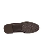 Geox обувки с дебел ток от кожа D WALK PLEASURE 55T кафяви D680VA000LMC6006