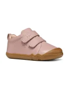 Geox половинки обувки за деца от кожа STEPPIEUP Barefoot розови B4663A.00085