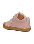 Geox половинки обувки за деца от кожа STEPPIEUP Barefoot розови B4663A.00085