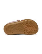 Geox половинки обувки за деца от кожа STEPPIEUP Barefoot розови B4663A.00085