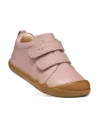 Geox половинки обувки за деца от кожа STEPPIEUP Barefoot розови B4663A.00085