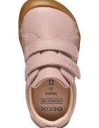 Geox половинки обувки за деца от кожа STEPPIEUP Barefoot розови B4663A.00085