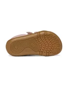 Geox половинки обувки за деца от кожа STEPPIEUP Barefoot розови B4663A.00085