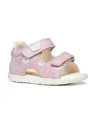 Geox Велурени сандали SANDAL MACCHIA