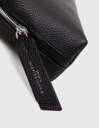 GIANNI CHIARINI чанта crossbody дамска от кожа Alifa черна BS 8145/COMM GRN