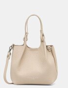 GIANNI CHIARINI чанта crossbody дамска от кожа DUA бежова BS 9718 RNGDBL T.U