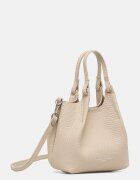 GIANNI CHIARINI чанта crossbody дамска от кожа DUA бежова BS 9718 RNGDBL T.U