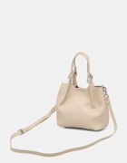 GIANNI CHIARINI чанта crossbody дамска от кожа DUA бежова BS 9718 RNGDBL T.U