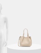 GIANNI CHIARINI чанта crossbody дамска от кожа DUA бежова BS 9718 RNGDBL T.U