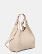 GIANNI CHIARINI чанта crossbody дамска от кожа DUA бежова BS 9719 RNGDBL T.U.