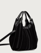 GIANNI CHIARINI чанта crossbody дамска от кожа DUA черна BS 12749/COMM CM-RALPH