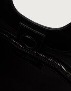 GIANNI CHIARINI чанта crossbody дамска от кожа DUA черна BS 12749/COMM CM-RALPH