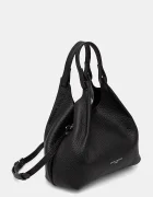 GIANNI CHIARINI чанта crossbody дамска от кожа DUA черна BS 9719 RNGDBL T.U.
