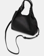 GIANNI CHIARINI чанта crossbody дамска от кожа DUA черна BS 9719 RNGDBL T.U.