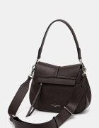 GIANNI CHIARINI чанта crossbody дамска от кожа HELENA ROUND кафява BS 9036/COMM GRN