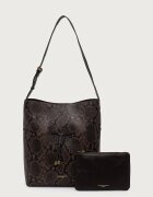 GIANNI CHIARINI чанта tote дамска от кожа SIENNA кафява BS 12597 PTY