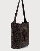 GIANNI CHIARINI чанта tote дамска от кожа SIENNA кафява BS 12597 PTY
