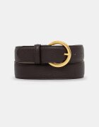 GIANNI CHIARINI колан дамски от кожа CINTURE DONNA GRAIN кафяв CN K00958 GRN