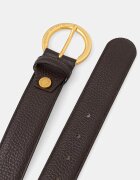 GIANNI CHIARINI колан дамски от кожа CINTURE DONNA GRAIN кафяв CN K00958 GRN